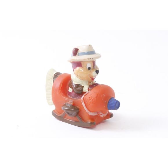 Disney, Chip 'n Dale, Rescue Rangers, Chip in Sledge, PVC Figure, Cartoon, Chipm - Picture 1 of 2